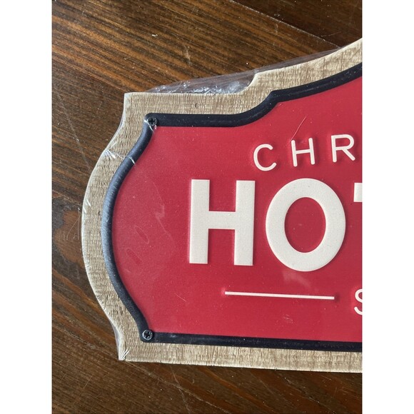 New! "Hot Cocoa Christmas Blend Served Here" Sign Chocolate Bar Decor Winter - Picture 2 of 9